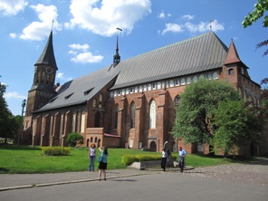 The cathedral in Kaliningrad, Russia The cathedral in Kaliningrad, Russia